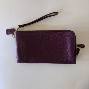 Coach wristlet wallet